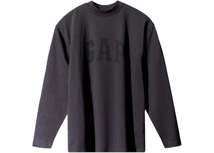 Yeezy Gap Engineered by Balenciaga Dove L/S Tee Dark Grey - authentic Yeezy sneakers