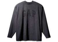 Yeezy Gap Engineered by Balenciaga Dove Langarmshirt Schwarz