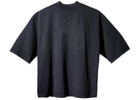 Yeezy Gap Engineered by Balenciaga Logo 3/4-Ärmel-T-Shirt Schwarz
