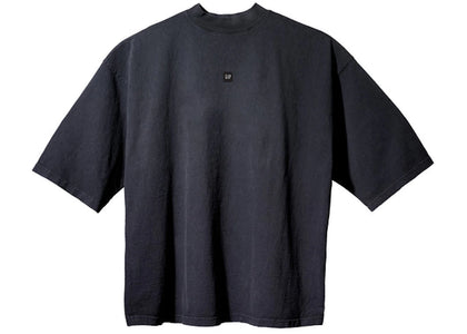 Yeezy Gap Engineered by Balenciaga Logo 3/4 Sleeve Tee Black - authentic Yeezy sneakers