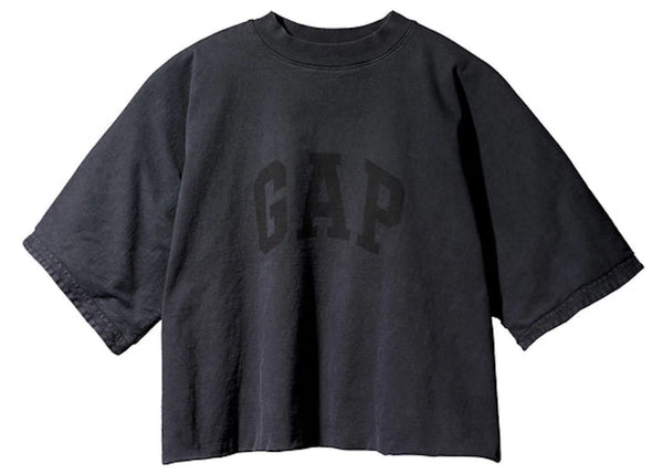 Yeezy Gap Engineered by Balenciaga No Seam Tee Washed Black sneakers - authentic Yeezy shoes
