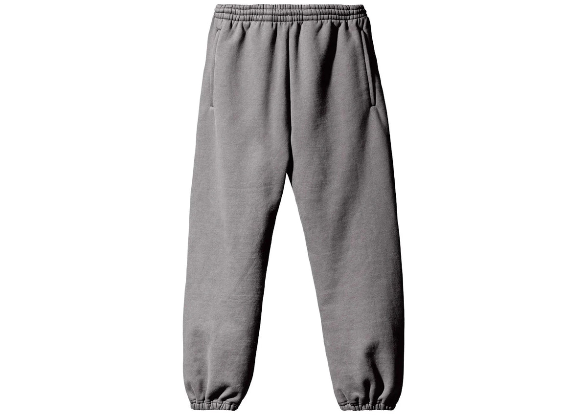 Yeezy Gap Fleece Jogginghose Dunkelgrau - vue 360