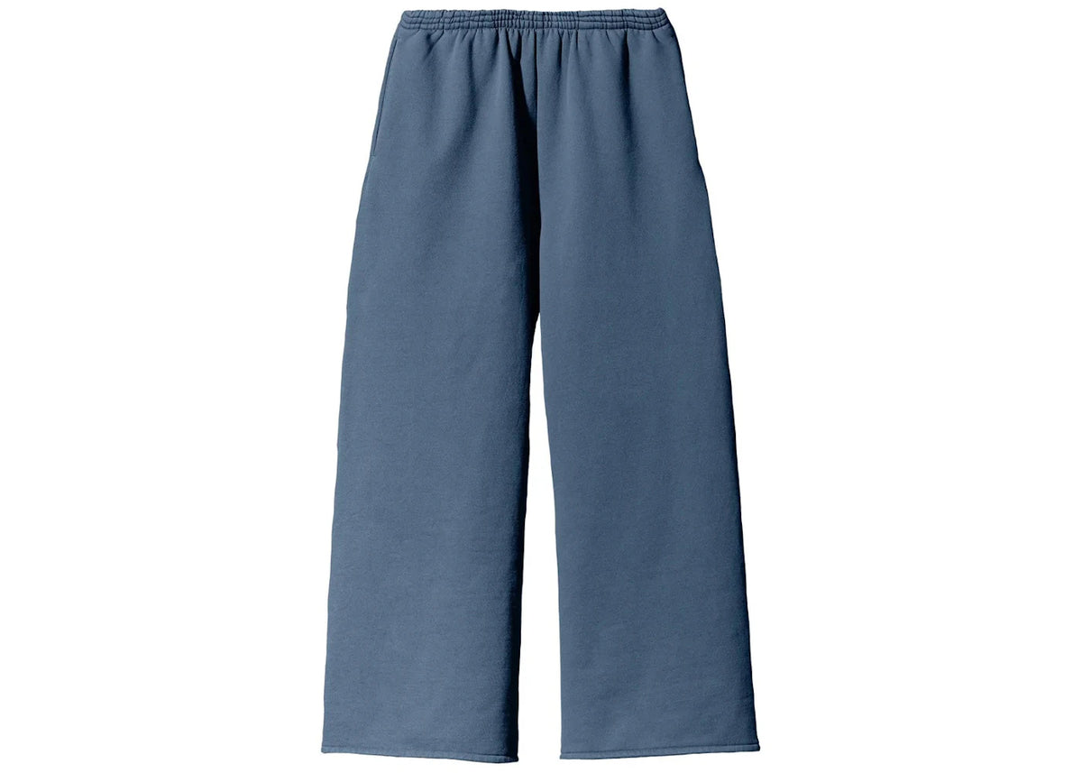 Yeezy Gap Fleece-Sweatpant Dunkelblau - vue 360