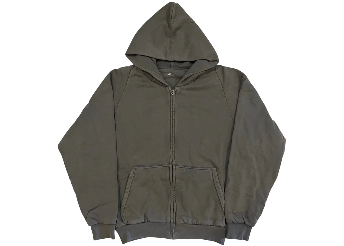 Yeezy Gap LA H14 Full Zip Hoodie Poetic Grey - vue secondaire A