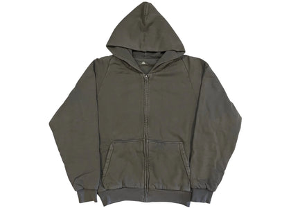 Yeezy Gap LA H14 Full Zip Hoodie Poetic Grey - apparel view 2