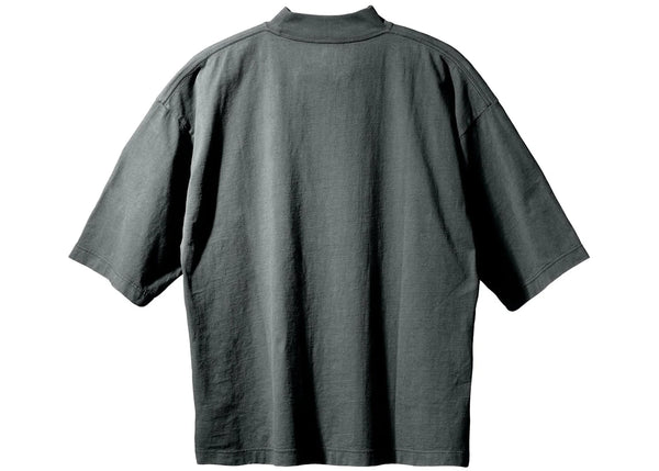 Yeezy Gap Logo 3/4-Ärmel-T-Shirt Dunkelgrün