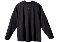 Yeezy Gap Logo Long Sleeve Tee Black