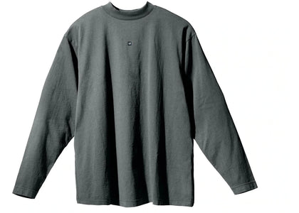 Yeezy Gap Logo Longsleeve Tee Dark Green - sneakers view 2