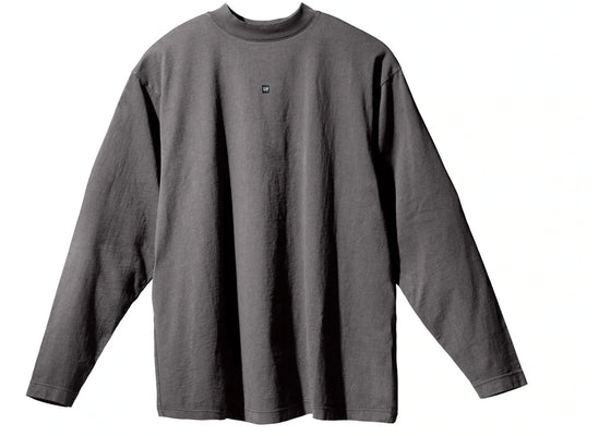 Yeezy Gap Logo Longsleeve Tee Dark Grey sneakers - authentic Yeezy shoes