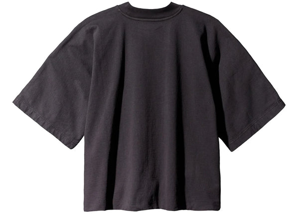 Yeezy Gap Logo No Seam Tee Schwarz