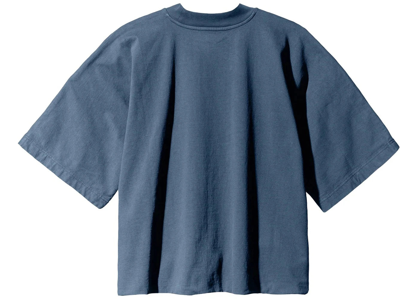 Yeezy Gap Logo No Seam Tee Dark Blue