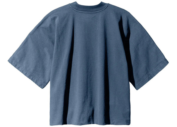 Yeezy Gap Logo No Seam Tee Dunkelblau