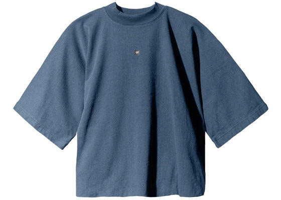 Yeezy Gap Logo No Seam Tee Dark Blue sneakers - authentic Yeezy shoes