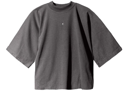 Yeezy Gap Logo No Seam Tee Dark Grey - authentic Yeezy sneakers