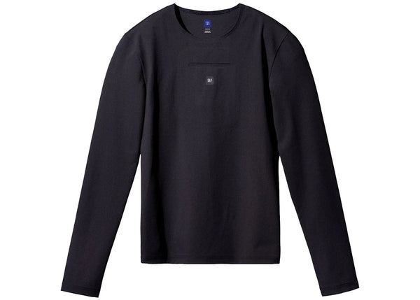 Yeezy Gap Mens Long Sleeve Second Skin Black sneakers - authentic Yeezy shoes