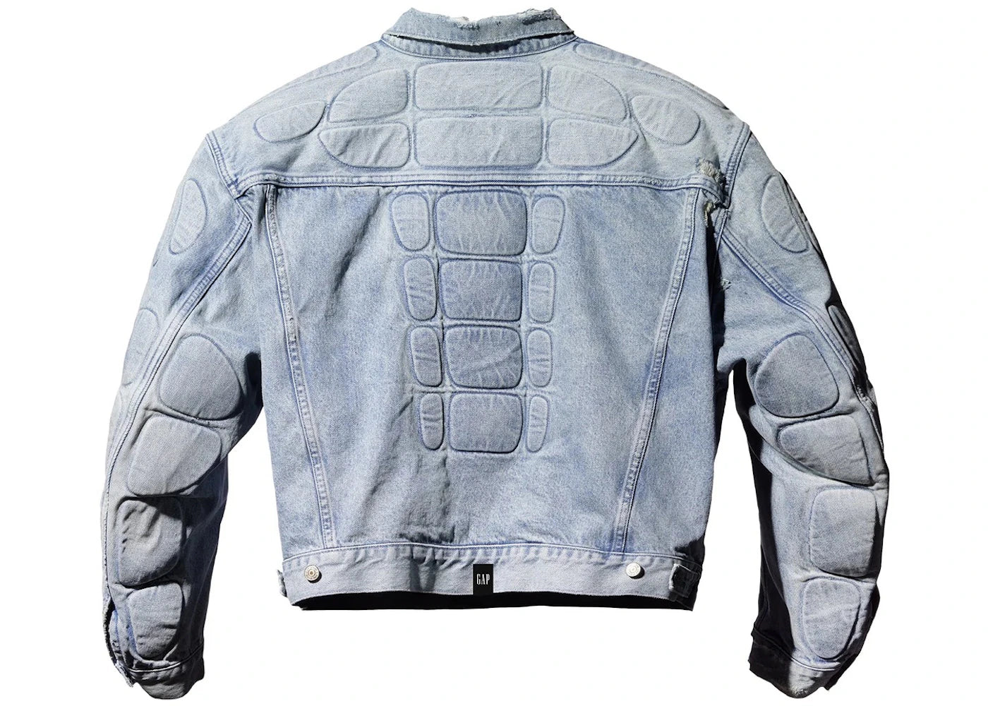 Yeezy Gap Padded Denim Jacket Blue