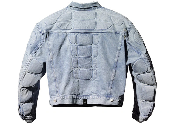 Yeezy Gap Stepp-Jeansjacke Blau