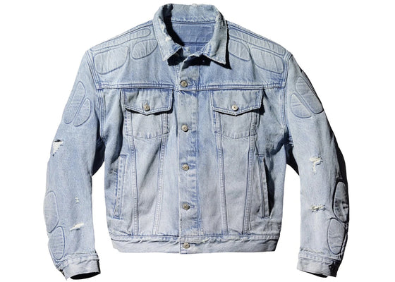 Yeezy Gap Padded Denim Jacket Blue sneakers - authentic Yeezy shoes