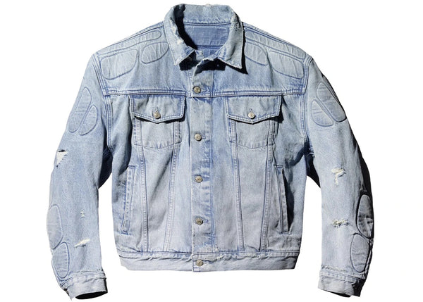 Yeezy Gap Padded Denim Jacket Blue sneakers - authentic Yeezy shoes