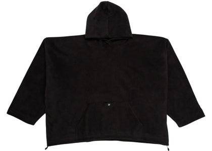 Yeezy Gap Polar Fleece Padded Hoodie Black - authentic Yeezy apparel
