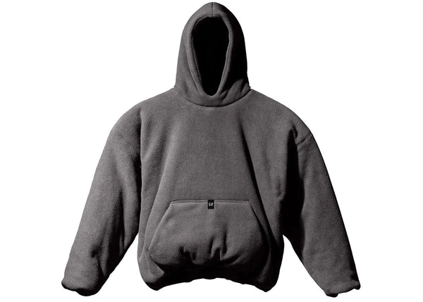 Yeezy Gap Polar Fleece Padded Hoodie Dark Grey sneakers - authentic Yeezy shoes