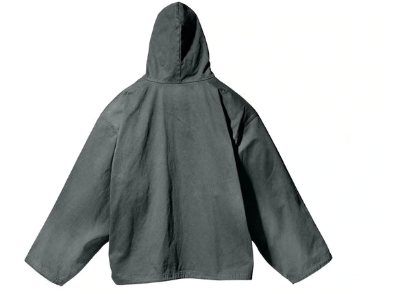 Yeezy Gap Satin Anorak Dunkelgrün