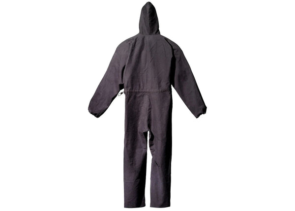 Yeezy Gap Satin-Latzhose Schwarz