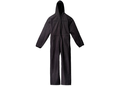 Yeezy Gap Sateen Overalls Black - authentic Yeezy sneakers