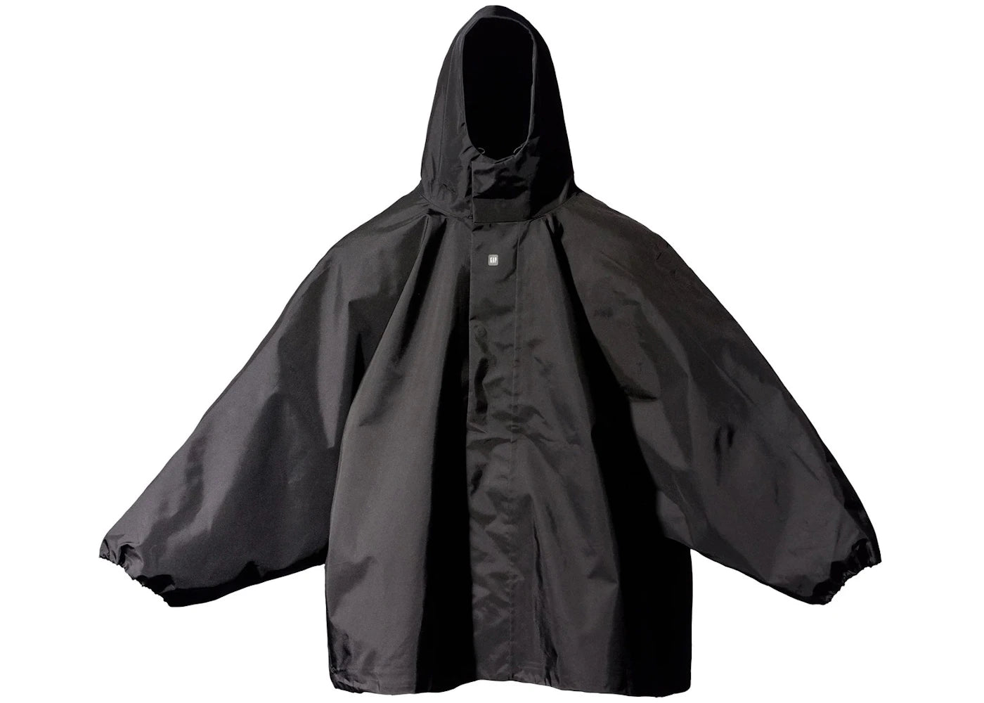Yeezy Gap T Cut Parka Black - vue 360