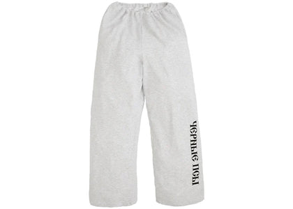 Yeezy Gosha Black Dogs Joggers Heather Grey - authentic Yeezy sneakers