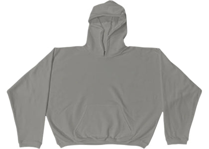 Yeezy HD-01 No Print Hoodie Dark Grey - authentic Yeezy apparel
