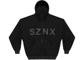 Yeezy HD-10 Hoodie Black - vue 360