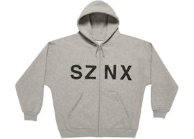 Yeezy HD-10 Hoodie Heather Grey - vue 360