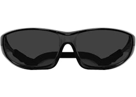 Yeezy SG-02 Sunglasses Black - vue 360