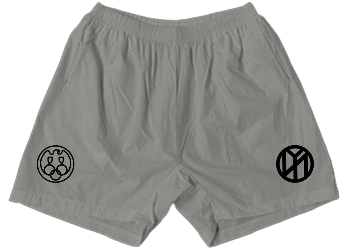 Yeezy SH-01 Shorts Dark Grey - vue 360