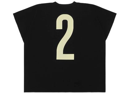 Yeezy Two Box Vultures Listening Experience T-shirt (Korea Exclusive) Black - apparel view 2