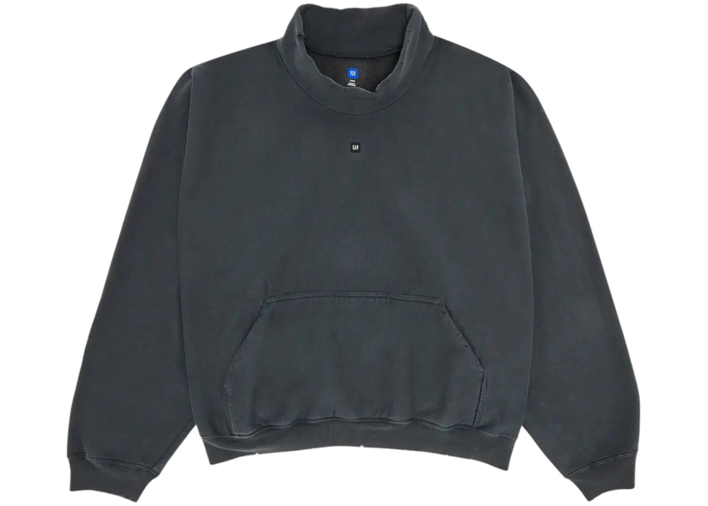 Yeezy x Gap Engineered by Balenciaga High Neck Sweater Black - vue 360