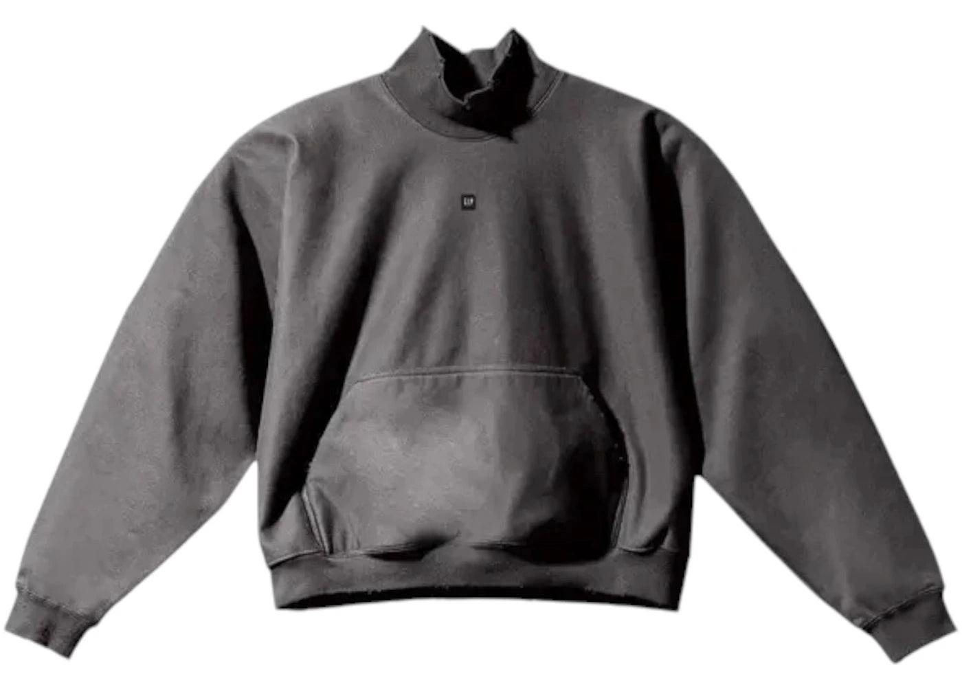 Yeezy x Gap Engineered by Balenciaga High Neck Sweater Dark Grey - vue 360