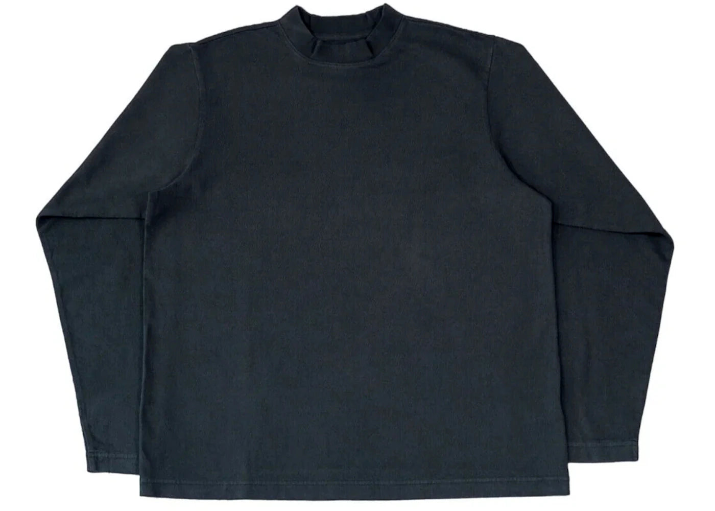 Yeezy x Gap Long Sleeve T-shirt Black - vue 360