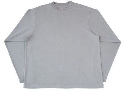 Yeezy x Gap Long Sleeve T-shirt Light Grey - authentic Yeezy apparel