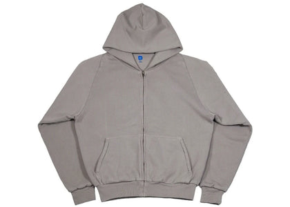 Yeezy x Gap Unreleased Zip Sweatshirt Hoodie Light Gray - authentic Yeezy apparel
