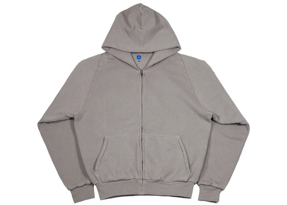 Yeezy x Gap Unreleased Zip Sweatshirt Hoodie Light Gray sneakers - authentic Yeezy shoes