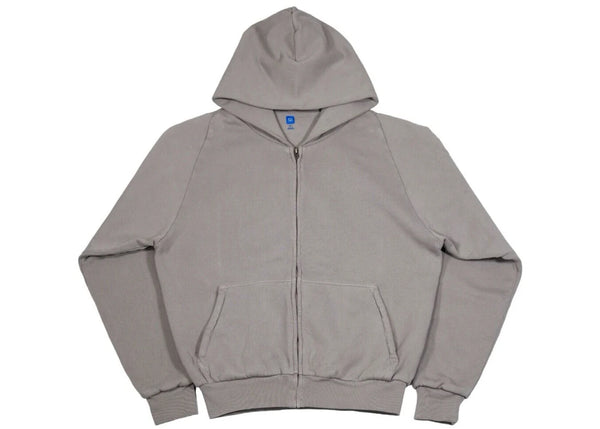 Yeezy x Gap Unreleased Zip Sweatshirt Hoodie Light Gray sneakers - authentic Yeezy shoes