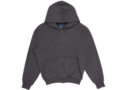 Yeezy x Gap Zip Up Exclusive Hoodie Dark Grey - authentic Yeezy apparel