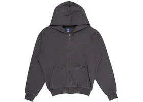 Yeezy x Gap Zip Up Exclusive Hoodie Dark Grey - authentic Yeezy apparel
