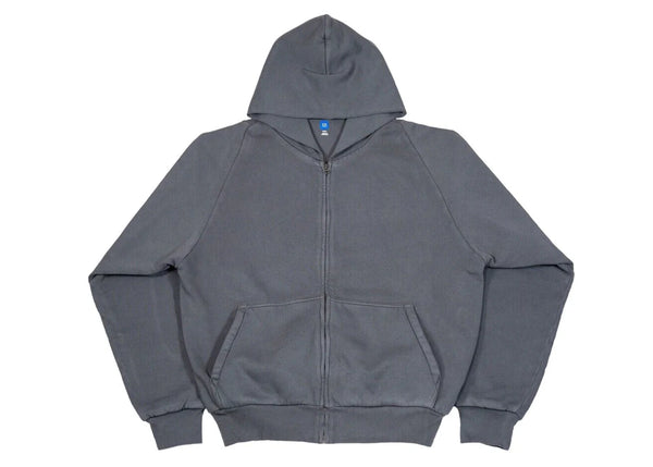 Yeezy x Gap Zip Up Exclusive Hoodie Dark Grey sneakers - authentic Yeezy shoes