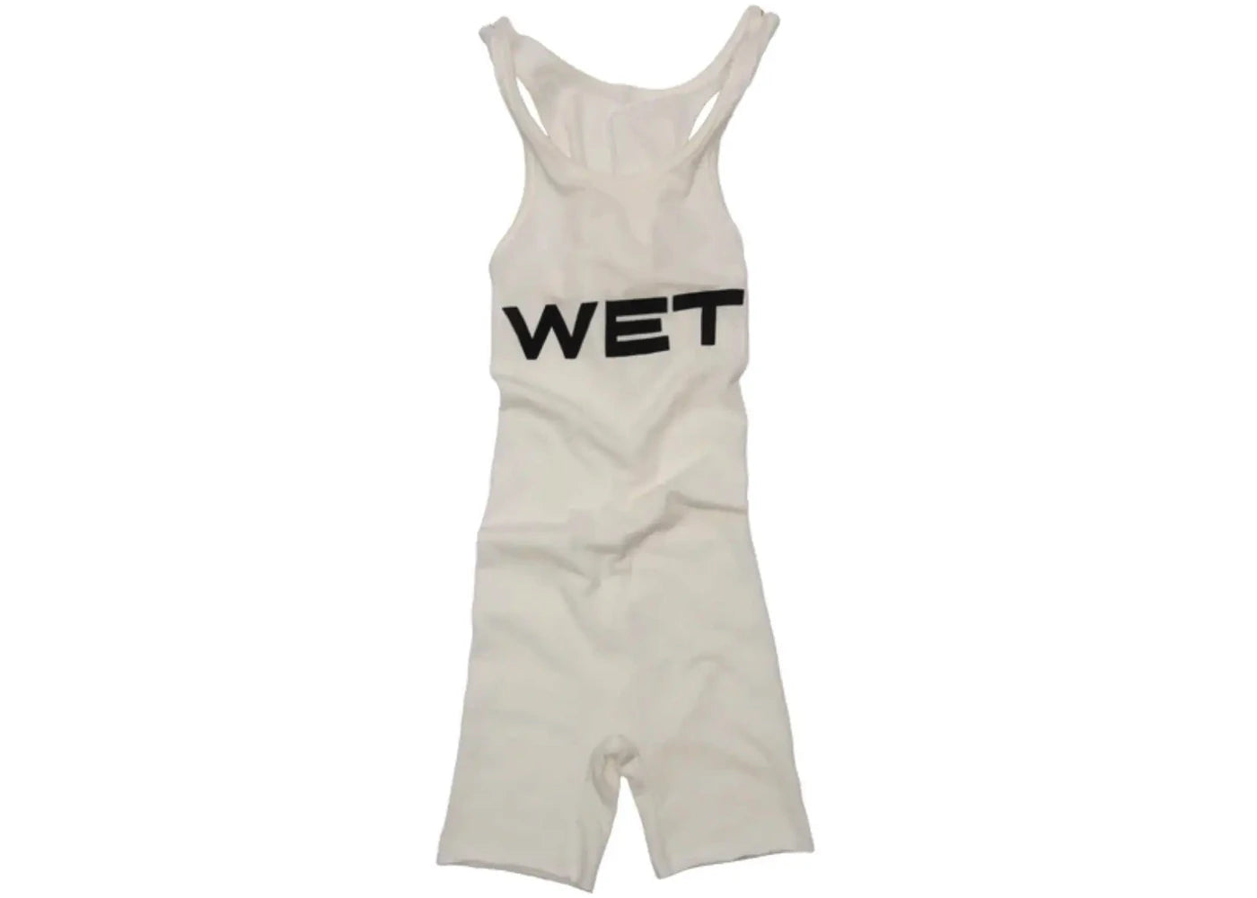 Yeezy x Mowalola Wet Bodysuit White - vue 360