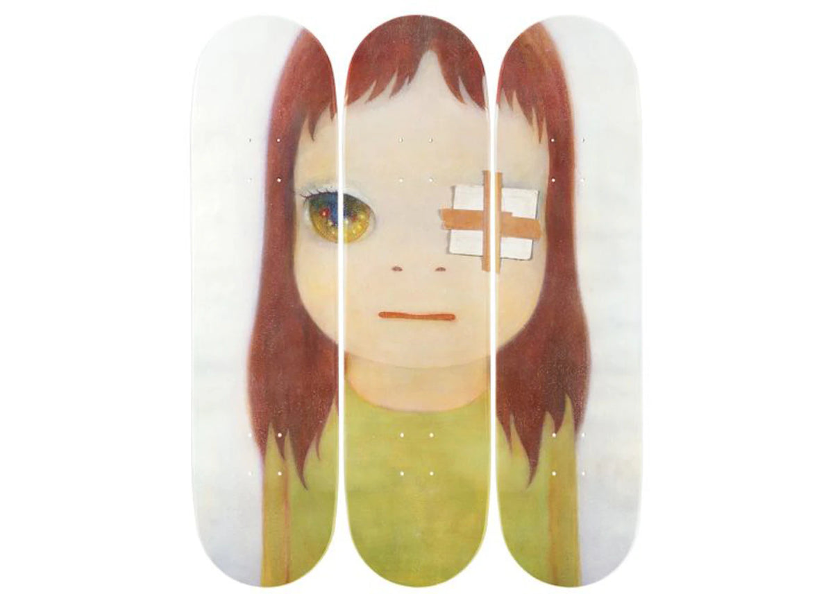 Yoshitomo Nara Untitled Skateboard Deck (Set of 3) - vue 360