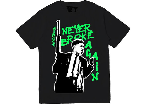 YoungBoy NBA x Vlone My Window T-Shirt Schwarz