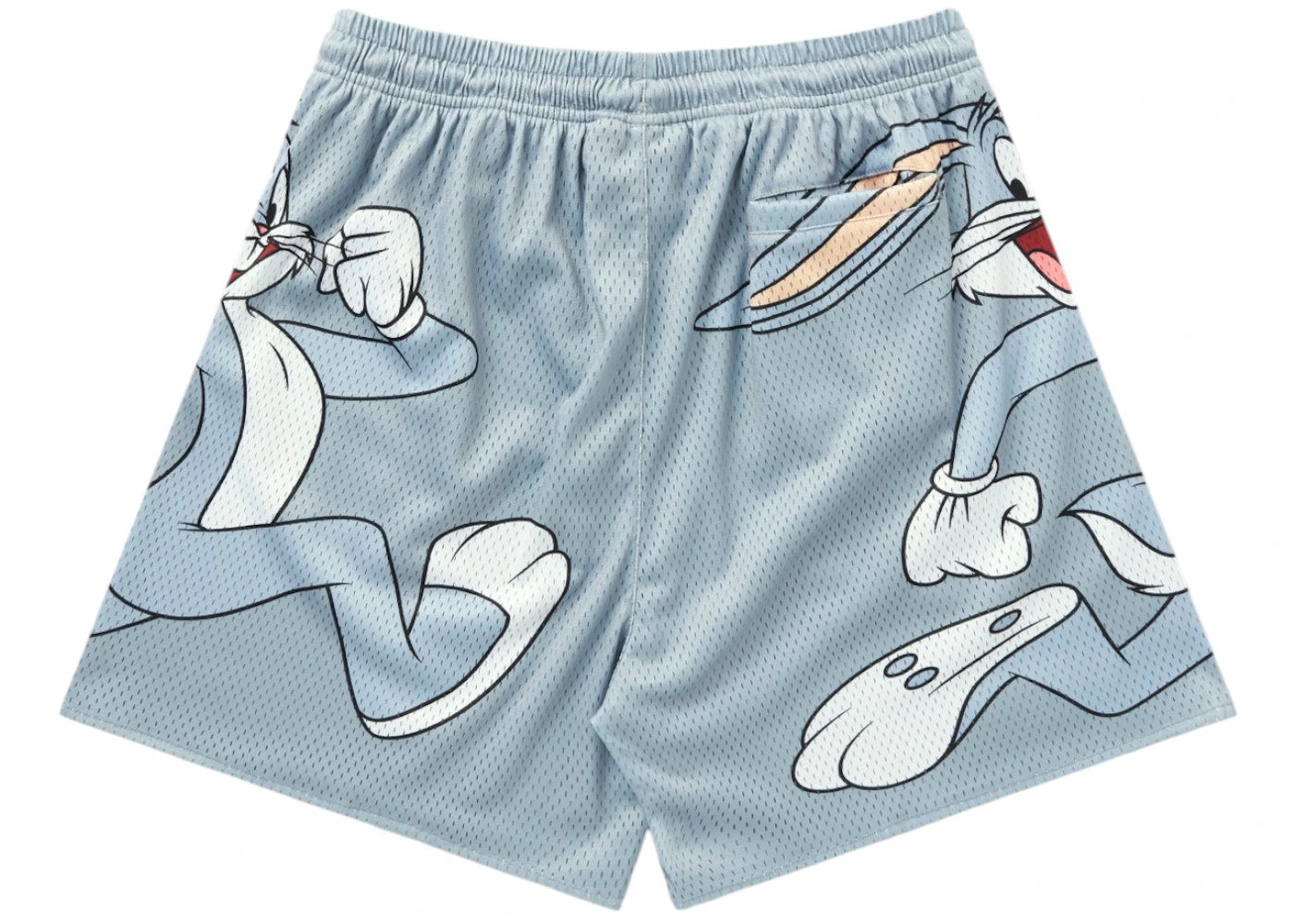 YoungLA x Looney Tunes Basketball Shorts Grey - vue secondaire B